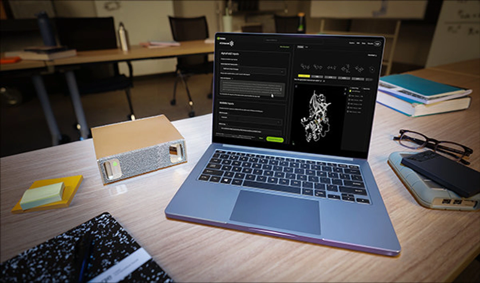 NVIDIA DGX Spark mit einem Tulpar Laptop